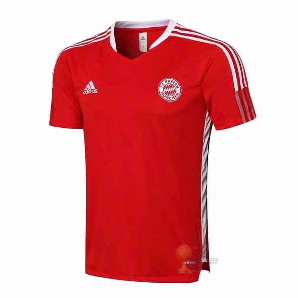 Calcio Maglie Formazione Bayern München 2021 2022 Rosso Bianco