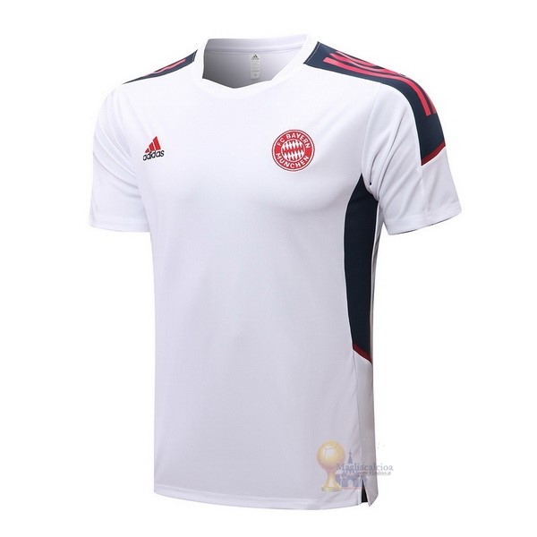 Calcio Maglie Formazione Bayern München 2022 2023 Bianco