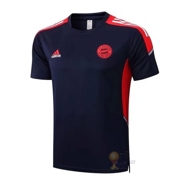 Calcio Maglie Formazione Bayern München 2022 2023 Nero Rosso
