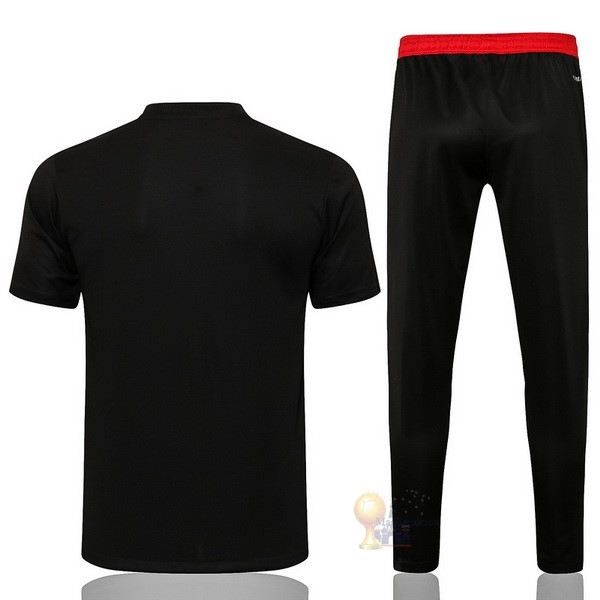 Calcio Maglie Formazione Set Completo Bayern München 2021 2022 Nero Rosso