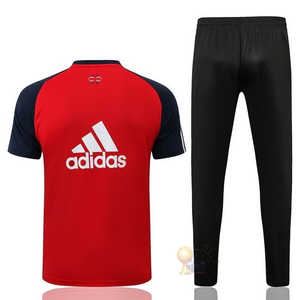 Calcio Maglie Formazione Set Completo Bayern München 2021 2022 Rosso I Nero
