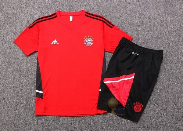 Calcio Maglie Formazione Set Completo Bayern München 2022 2023 Rosso