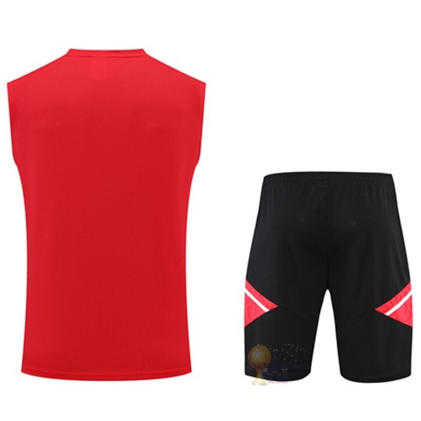 Calcio Maglie Formazione Set Completo Bayern München 2022 2023 Rosso Nero