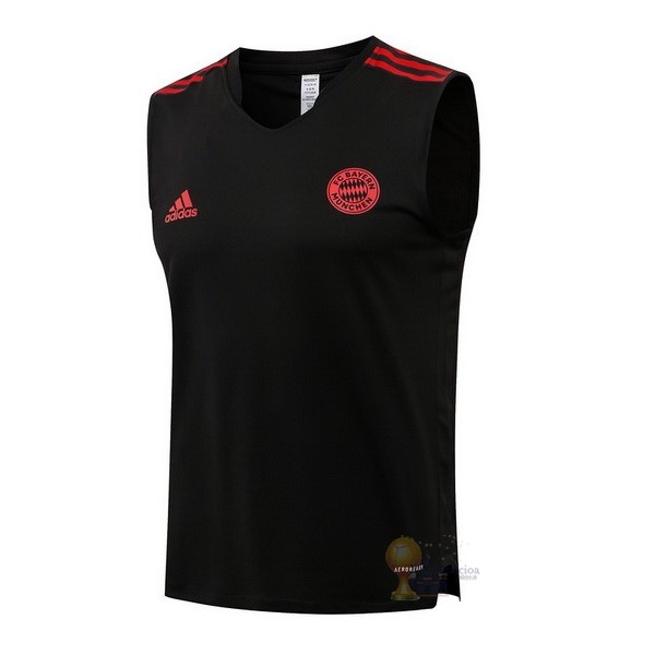 Calcio Maglie Formazione Sin Mangas Bayern München 2022 2023 Nero Rosso