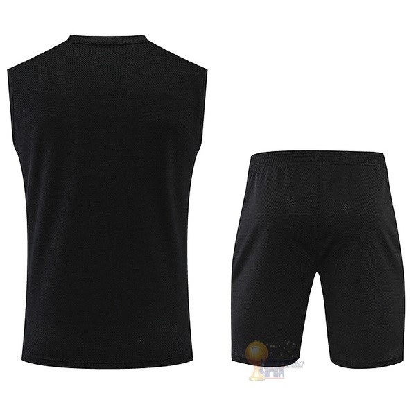 Calcio Maglie Formazione Sin Mangas Set Completo Bayern München 2022 2023 Nero I Rosso