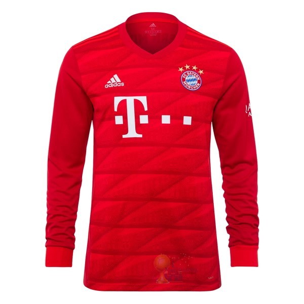 Calcio Maglie Home Manica lunga Bayern München 2019 2020 Rosso