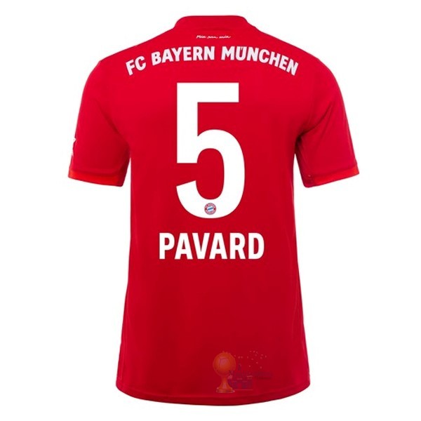 Calcio Maglie NO.5 Pavard Home Maglia Bayern München 2019 2020 Rosso
