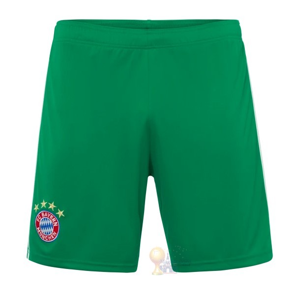 Calcio Maglie Pantaloni Portiere Bayern München 2019 2020 Verde