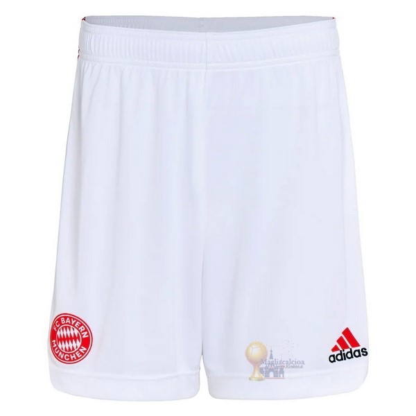 Calcio Maglie Terza Pantaloni Bayern München 2021 2022 Bianco