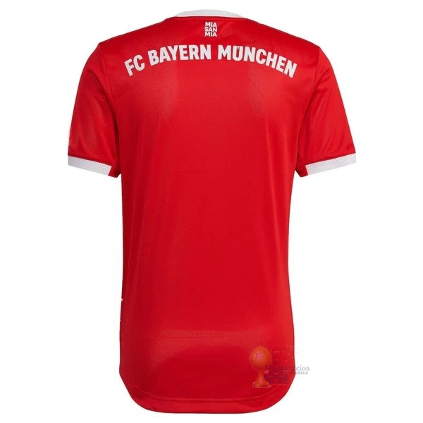 Calcio Maglie Thailandia Home Jugadores Maglia Bayern München 2022 2023 Rosso