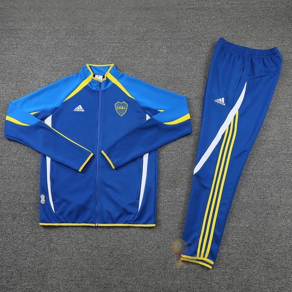 Calcio Maglie Giacca Boca Juniors 2021 2022 Blu Bianco Giallo
