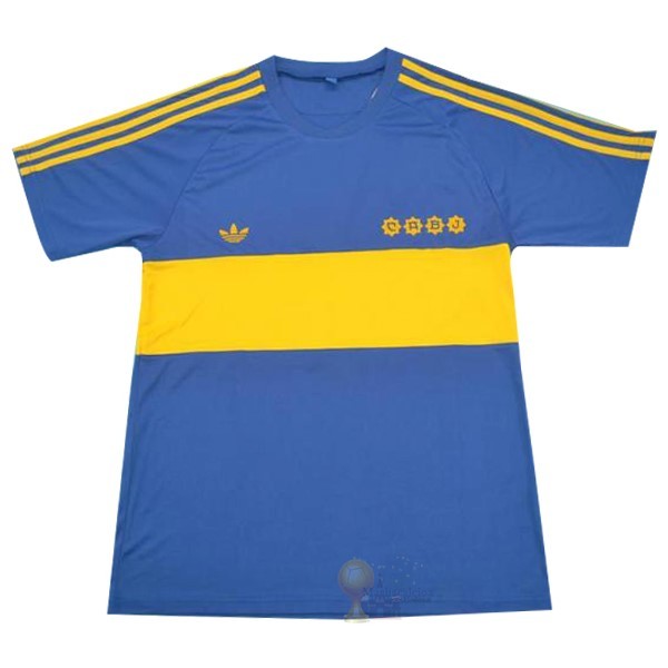 Calcio Maglie Home Maglia Boca JuniOros Retro 1881 Blu
