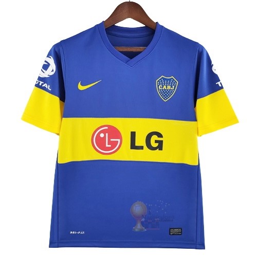 Calcio Maglie Home Maglia Boca Juniors Stile rétro 2011 2012 Blu