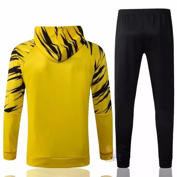 Calcio Maglie Chaqueta Con Capucha Boroussia Dorotmund 2020 2021 Giallo