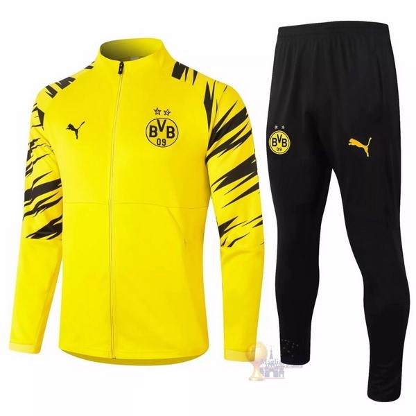 Calcio Maglie Giacca Boroussia Dorotmund 2020 2021 Giallo Nero