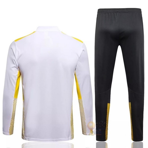 Calcio Maglie Giacca Boroussia Dorotmund 2021 2022 Bianco Giallo Nero