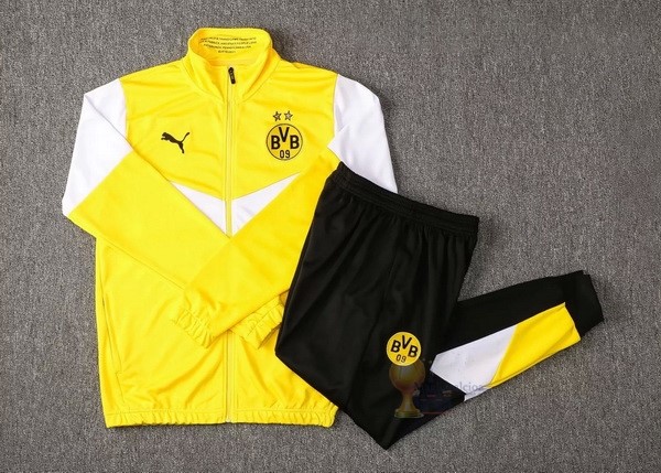 Calcio Maglie Giacca Boroussia Dorotmund 2021 2022 Giallo Bianco Nero