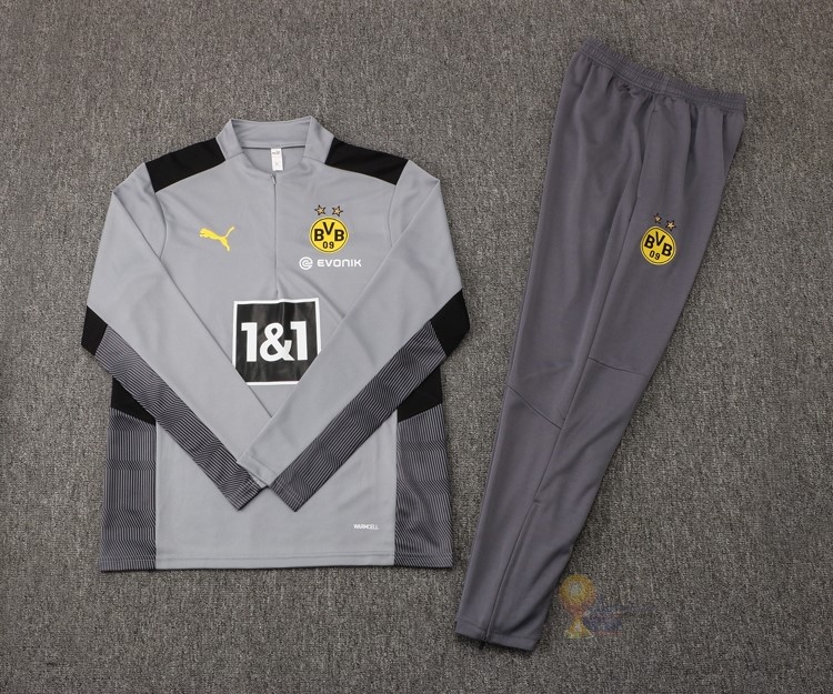Calcio Maglie Giacca Boroussia Dorotmund 2021 2022 I Grigio Navy