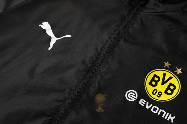 Calcio Maglie Giacca a vento Boroussia Dorotmund 2019 2020 Nero