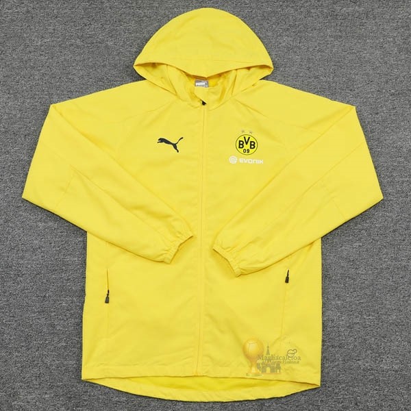 Calcio Maglie Set Completo Giacca a vento Boroussia Dorotmund 2021 2022 Giallo Nero