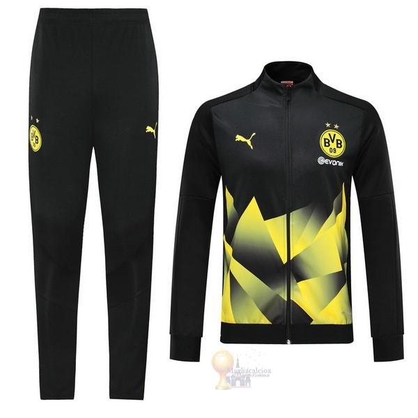 Calcio Maglie Tuta Presentazione Boroussia Dorotmund 2019 2020 Giallo Nero Bianco