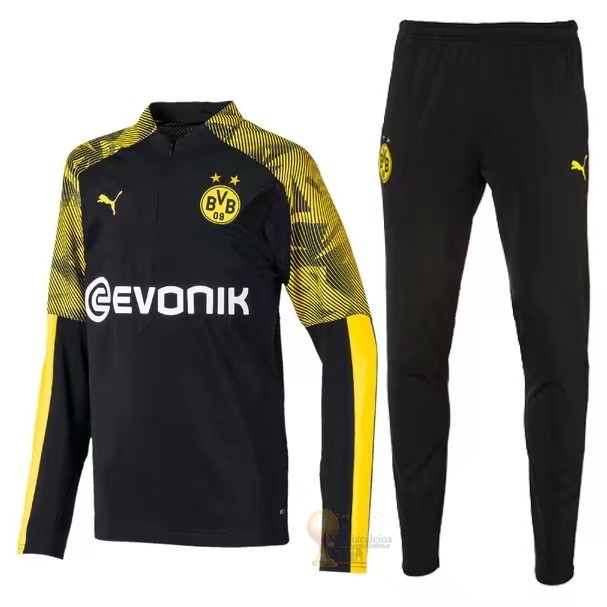 Calcio Maglie Tuta Presentazione Boroussia Dorotmund 2019 2020 Nero