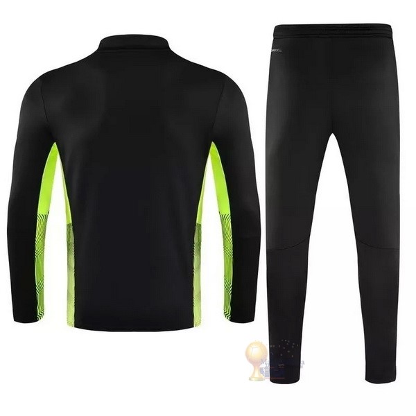 Calcio Maglie Giacca Bambino Boroussia Dorotmund 2021 2022 Nero Verde