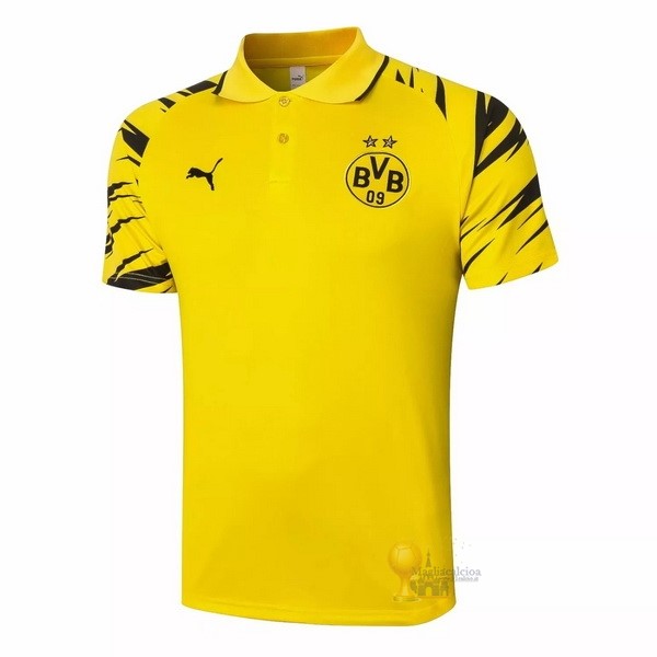 Calcio Maglie Polo Boroussia Dorotmund 2020 2021 Giallo