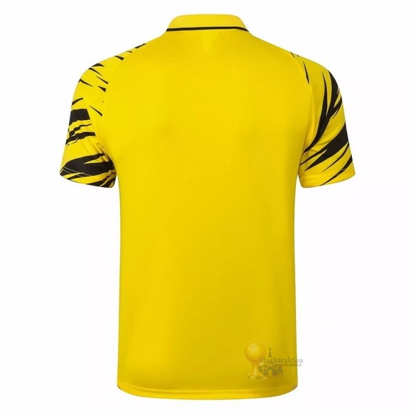 Calcio Maglie Polo Boroussia Dorotmund 2020 2021 Giallo