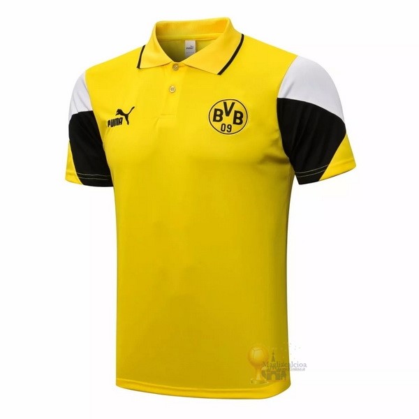 Calcio Maglie Polo Boroussia Dorotmund 2021 2022 Giallo