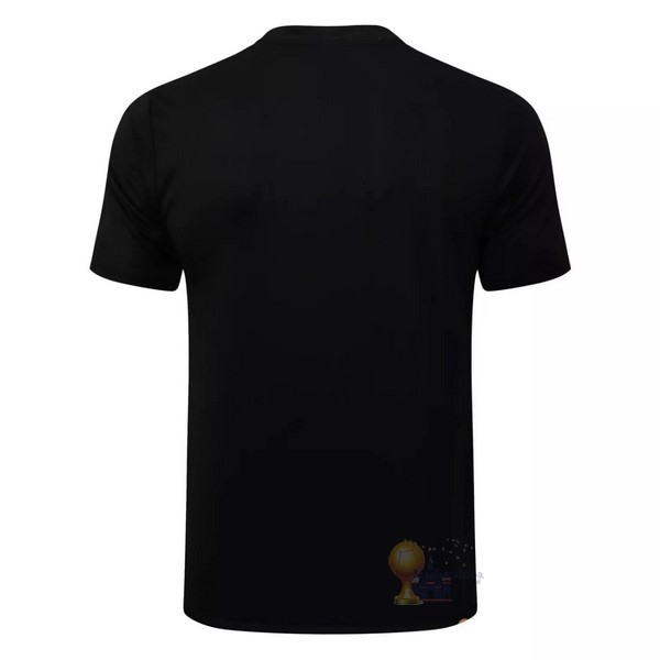 Calcio Maglie Polo Boroussia Dorotmund 2022 2023 Nero Giallo