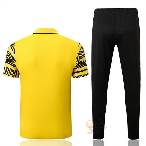 Calcio Maglie Set Completo Polo Boroussia Dorotmund 2022 2023 Giallo Nero