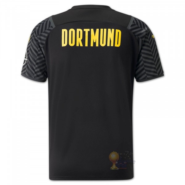 Calcio Maglie Away Maglia Boroussia Dorotmund 2021 2022 Nero Grigio