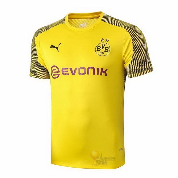 Calcio Maglie Formazione Boroussia Dorotmund 2019 2020 Nero Giallo