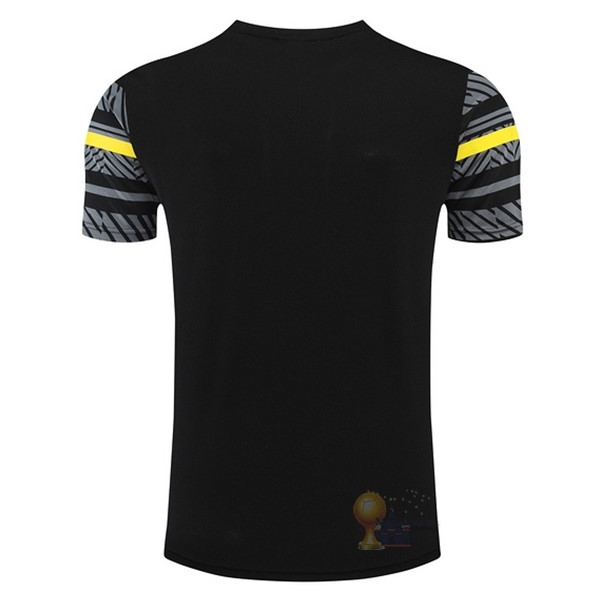 Calcio Maglie Formazione Boroussia Dorotmund 2022 2023 Grigio I Giallo