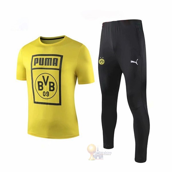 Calcio Maglie Formazione Set Completo Boroussia Dorotmund 2019 2020 Giallo Nero