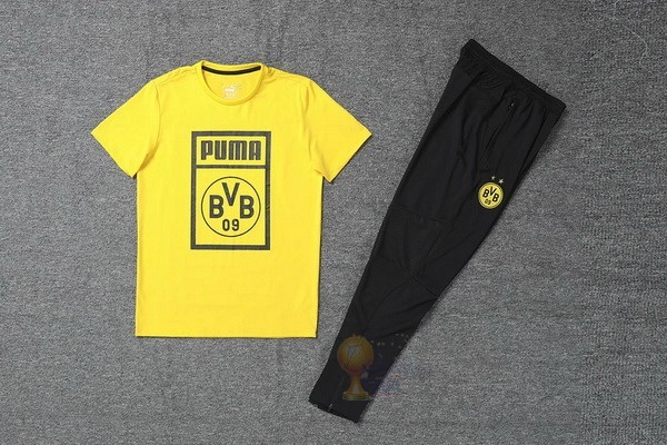 Calcio Maglie Formazione Set Completo Boroussia Dorotmund 2019 2020 Giallo Nero