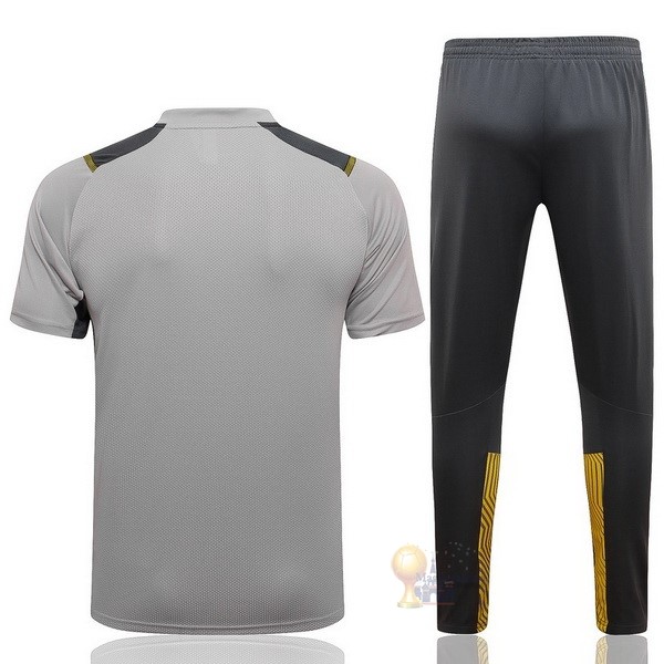 Calcio Maglie Formazione Set Completo Borussia Dortmund 2021 2022 Grigio