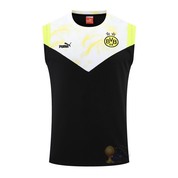 Calcio Maglie Formazione Sin Mangas Borussia Dortmund 2022 2023 Giallo Nero