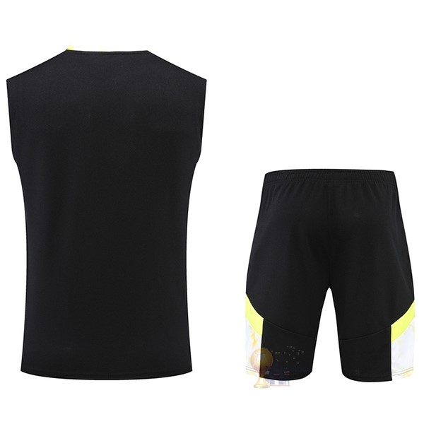 Calcio Maglie Formazione Sin Mangas Set Completo Borussia Dortmund 2022 2023 Giallo Nero
