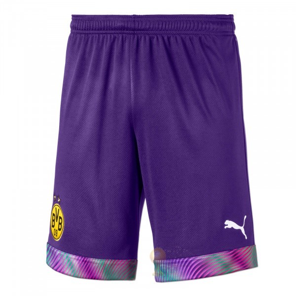 Calcio Maglie Pantaloni Portiere Boroussia Dorotmund 2019 2020 Purpureo