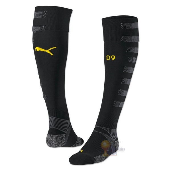 Calcio Maglie Segunda Calcetines Borussia Dortmund 2020 2021 Nero