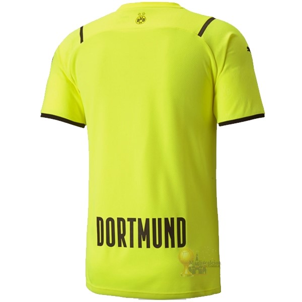 Calcio Maglie Thailandia Terza Maglia Borussia Dortmund 2021 2022 Giallo