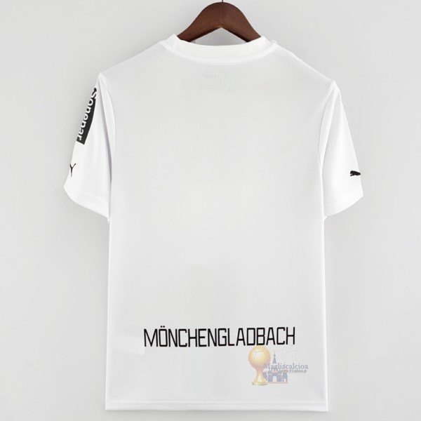 Calcio Maglie Home Maglia Boroussia Mönchengladbach 2022 2023 Bianco
