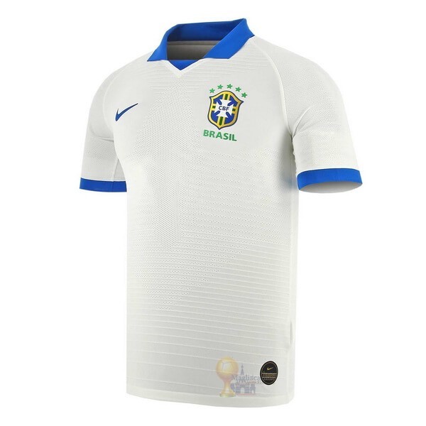 Calcio Maglie Thailandia Away Maglia Brasile 2019 Bianco