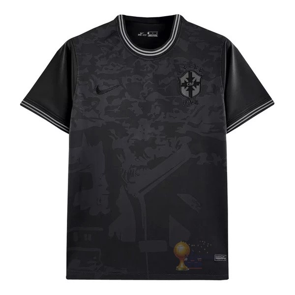 Calcio Maglie Thailandia speciale Maglia Brasile 2022 Nero