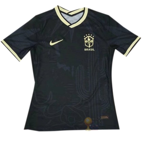 Calcio Maglie speciale Jugadores Maglia Brasile 2022 Nero