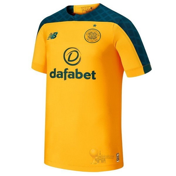 Calcio Maglie Away Maglia Celtic 2019 2020 Giallo