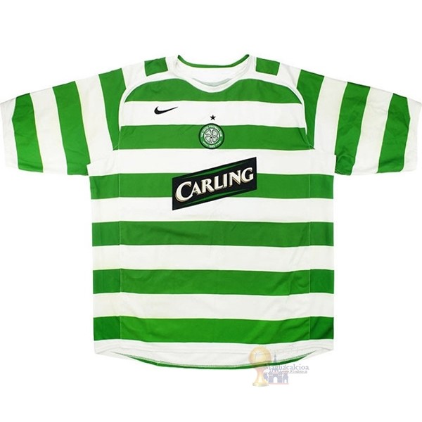 Calcio Maglie Home Maglia Celtic Stile rétro 2005 2006 Verde