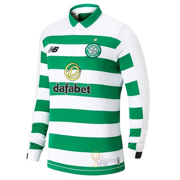 Calcio Maglie Home Manica lunga Celtic 2019 2020 Verde